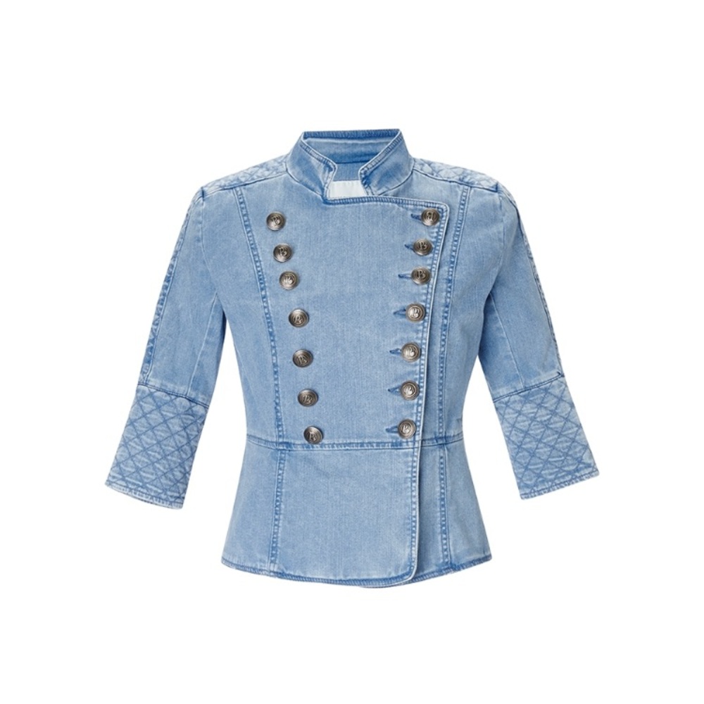 Pierre balmain denim jacket 38